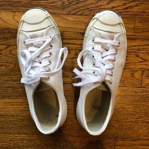 Jack Purcell White Leather Low Top